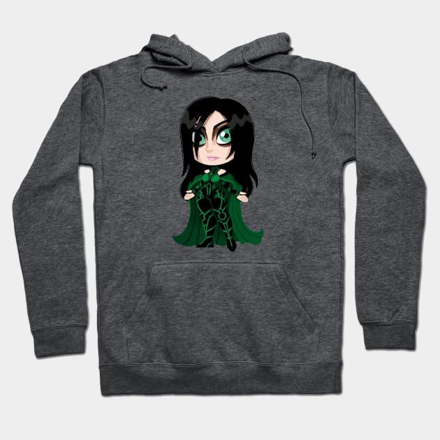 Hela Hoodie by InesBarrosArt